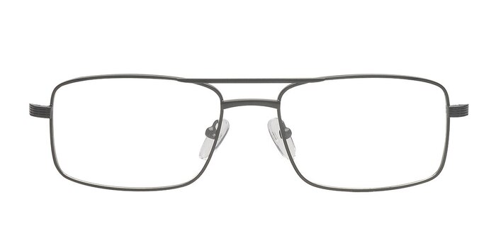Abdiel Noir Métal Montures de lunettes de vue d'EyeBuyDirect