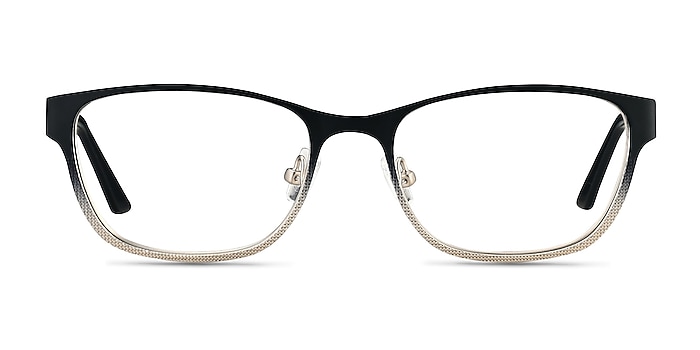 Adrien Black Metal Eyeglass Frames from EyeBuyDirect