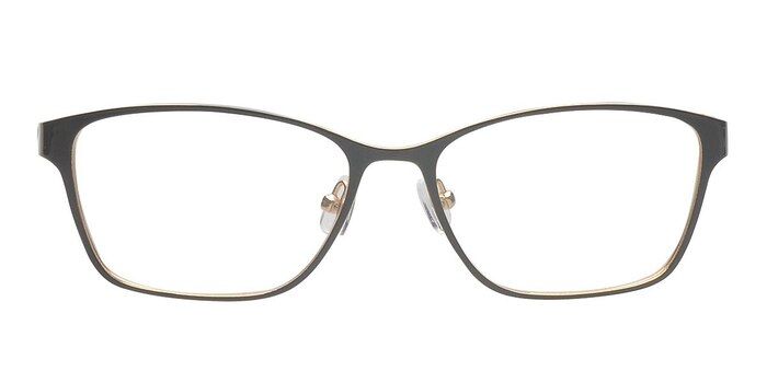 Adrianna Black Metal Eyeglass Frames from EyeBuyDirect