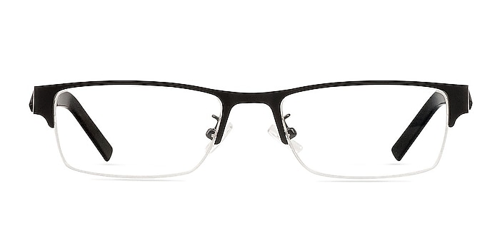 Alden Black Metal Eyeglass Frames from EyeBuyDirect