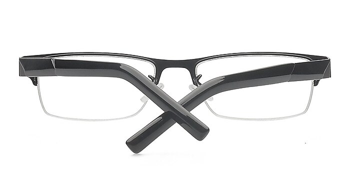 Black Alden -  Classic Metal Eyeglasses