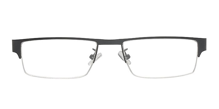 Aldo Black Metal Eyeglass Frames from EyeBuyDirect
