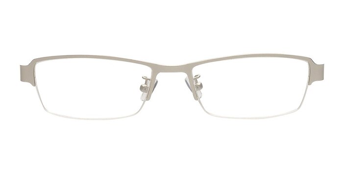 Alec Argenté Métal Montures de lunettes de vue d'EyeBuyDirect