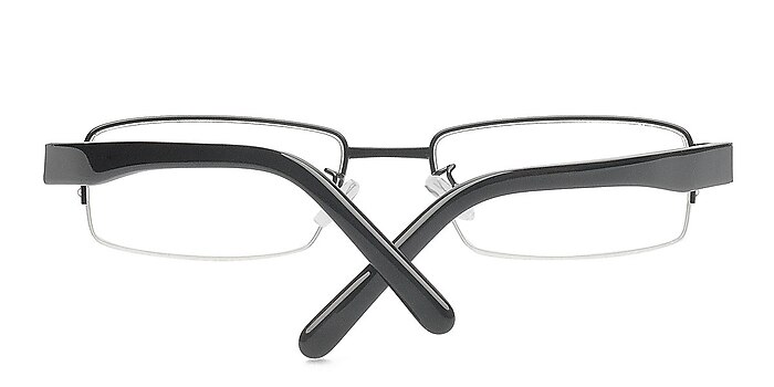 Black Alexzander -  Classic Metal Eyeglasses