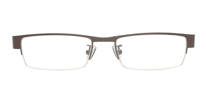 Alfonso Coffee Metal Eyeglass Frames from EyeBuyDirect