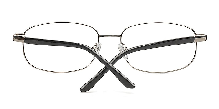 Silver Alberto -  Classic Metal Eyeglasses