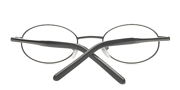 Gunmetal Timber -  Classic Metal Eyeglasses