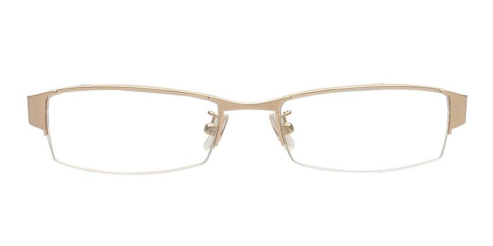 6308 Golden Metal Eyeglass Frames from EyeBuyDirect