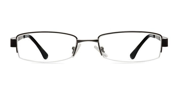 Billie Gunmetal Metal Eyeglass Frames from EyeBuyDirect