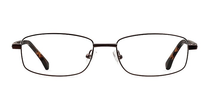 Ayden Coffee Metal Eyeglass Frames from EyeBuyDirect
