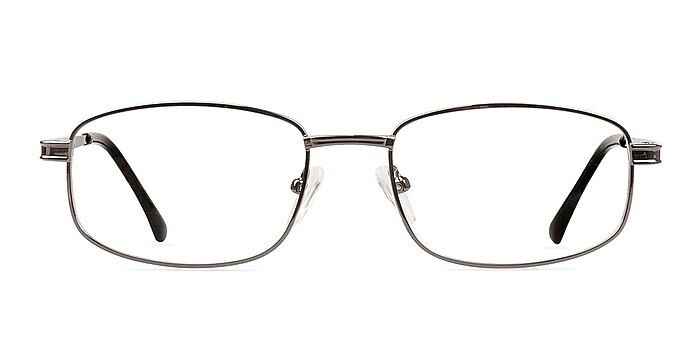 Billy Gunmetal Metal Eyeglass Frames from EyeBuyDirect