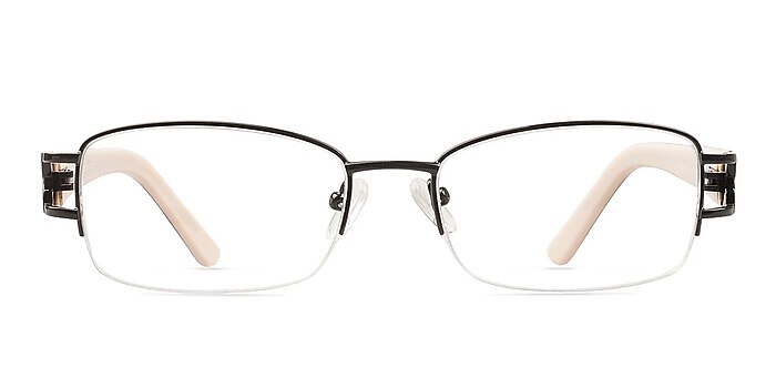 Allie Black Metal Eyeglass Frames from EyeBuyDirect