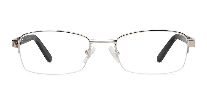 Bobby Silver Metal Eyeglass Frames from EyeBuyDirect
