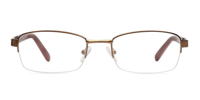 Bobby Bronze Métal Montures de lunettes de vue d'EyeBuyDirect
