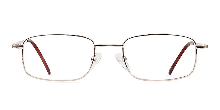Florian Golden Metal Eyeglass Frames from EyeBuyDirect