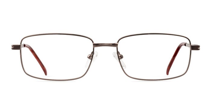 Bradley Brun Métal Montures de lunettes de vue d'EyeBuyDirect