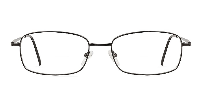 Brayan Black Metal Eyeglass Frames from EyeBuyDirect