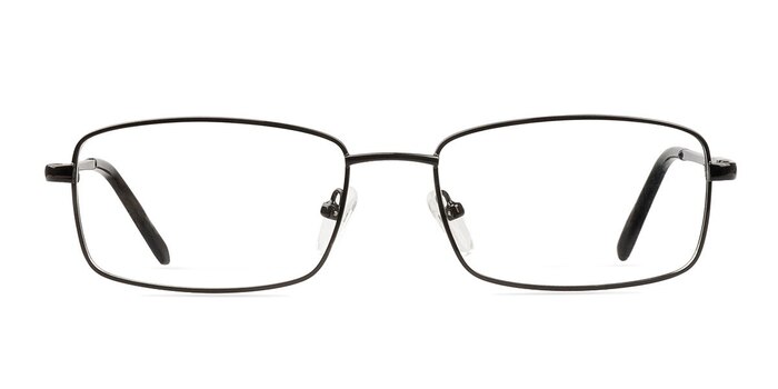 Braydon Noir Métal Montures de lunettes de vue d'EyeBuyDirect