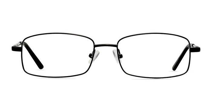 Brodie Noir Métal Montures de lunettes de vue d'EyeBuyDirect