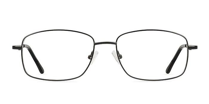 Brogan Black Metal Eyeglass Frames from EyeBuyDirect