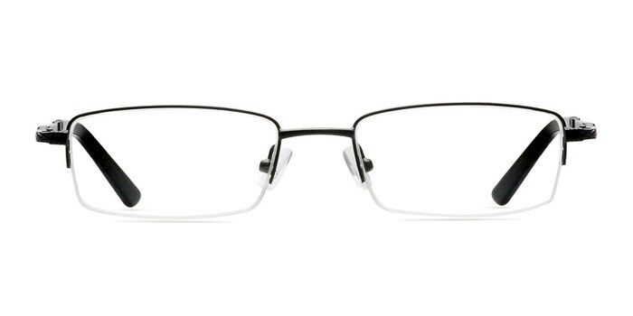 Micki Noir Métal Montures de lunettes de vue d'EyeBuyDirect