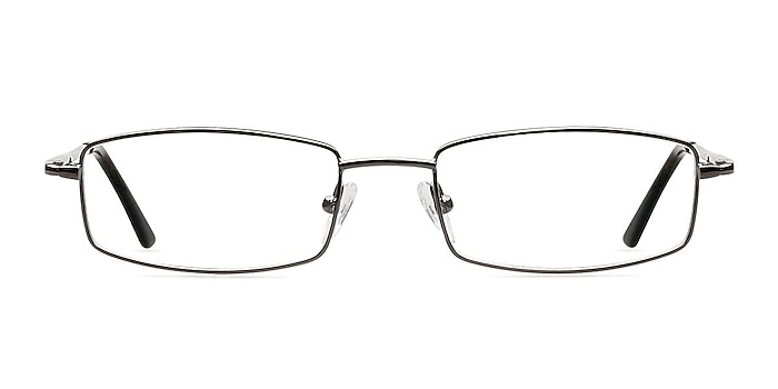 Chelsea Gunmetal Metal Eyeglass Frames from EyeBuyDirect