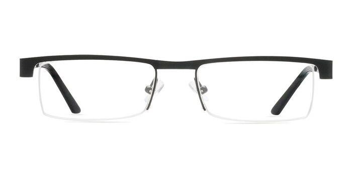 Brycen Noir Métal Montures de lunettes de vue d'EyeBuyDirect