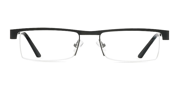 Brycen Black Metal Eyeglass Frames from EyeBuyDirect