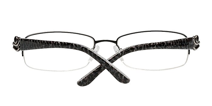 Black  Edward -  Classic Metal Eyeglasses