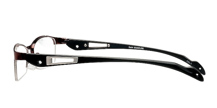 SARIN Brown Metal Eyeglass Frames from EyeBuyDirect