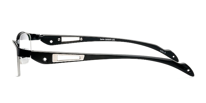 SARIN Navy Metal Eyeglass Frames from EyeBuyDirect