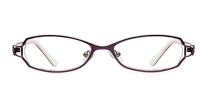 Mona  Purple  Metal Eyeglass Frames from EyeBuyDirect