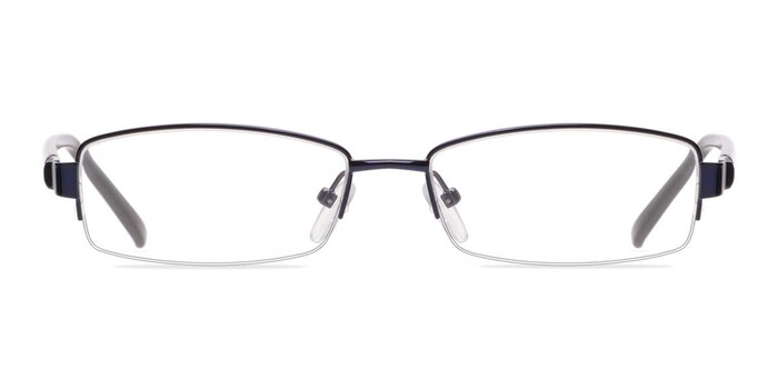 Vinci Bleu marine  Métal Montures de lunettes de vue d'EyeBuyDirect