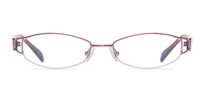 Strike Lavender Metal Eyeglass Frames from EyeBuyDirect