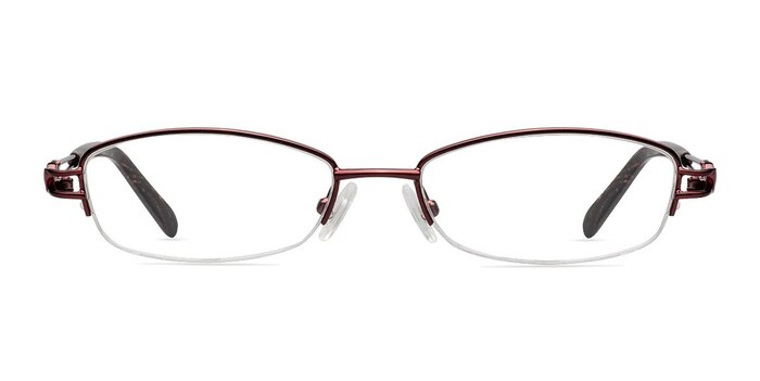 Roseus  Red  Metal Eyeglass Frames from EyeBuyDirect