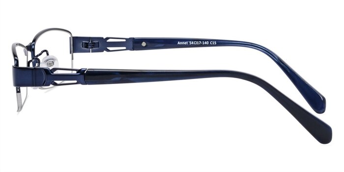 Annet  Navy  Métal Montures de lunettes de vue d'EyeBuyDirect