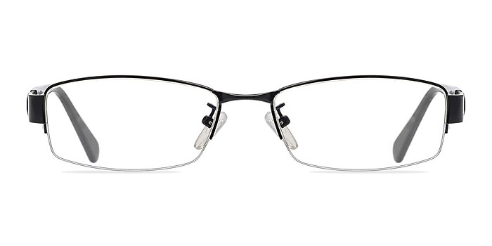 Annet  Black  Metal Eyeglass Frames from EyeBuyDirect