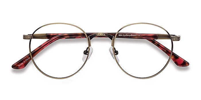  Bronze Fitzgerald -  Vintage Metal Eyeglasses
