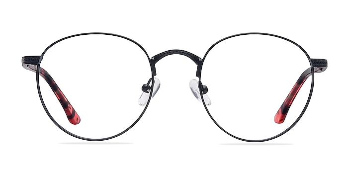 Fitzgerald  Black  Metal Eyeglass Frames from EyeBuyDirect