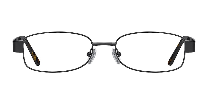 Angeline  Black  Metal Eyeglass Frames from EyeBuyDirect