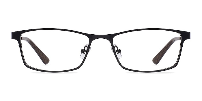 Bradford Black Metal Eyeglass Frames from EyeBuyDirect