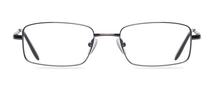 Oakland Gunmetal Metal Eyeglass Frames from EyeBuyDirect