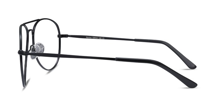 Nantes Noir Métal Montures de lunettes de vue d'EyeBuyDirect
