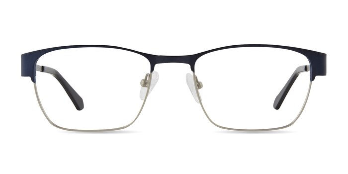 Admire Navy Metal Eyeglass Frames from EyeBuyDirect