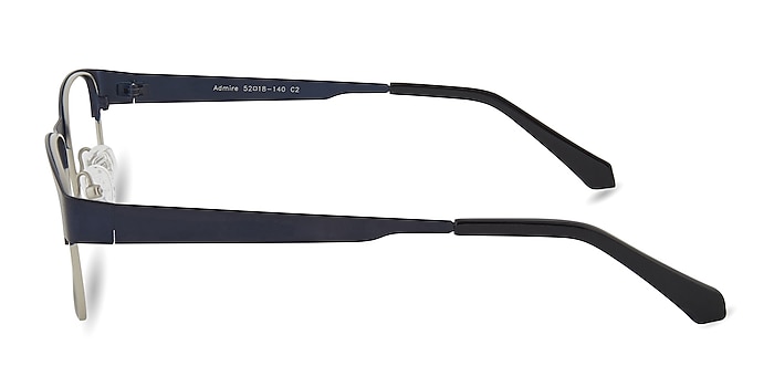 Admire Bleu marine  Métal Montures de lunettes de vue d'EyeBuyDirect