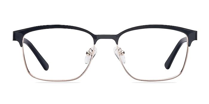 Sublime  Black Golden  Metal Eyeglass Frames from EyeBuyDirect