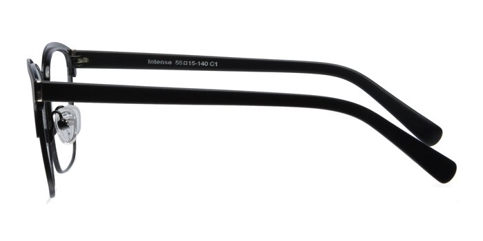 Intense Matte Black Acetate-metal Eyeglass Frames from EyeBuyDirect