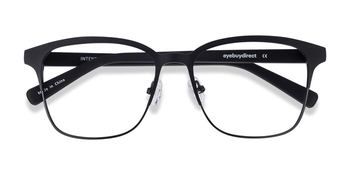 Matte Black Intense -  Fashion Acetate, Metal Eyeglasses