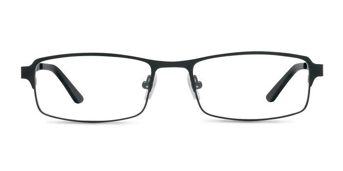 Thomas Matte Black Métal Montures de lunettes de vue d'EyeBuyDirect