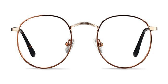 Daydream Brown Golden Metal Eyeglass Frames from EyeBuyDirect
